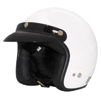 M2R 225 - WHITE  Road Motorcycle Helmet