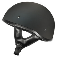 M2R REBEL SHORTY - MATT BLACK NO PEAK   Road Motorcycle Helmet