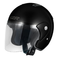 M2R 290 - BLACK   Road Motorcycle Helmet