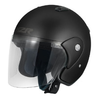 M2R 290 - SEMI FLAT BLACK   Road Motorcycle Helmet