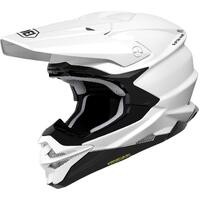 SHOEI VFX-WR Motocross Helmet Solid White