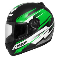 M2R M1 - CHASE PC-4F GREEN   Road Motorcycle Helmet