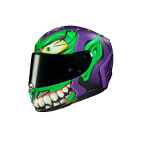 HJC RPHA 11 HELMET GREEN GOBLIN MARVEL MC-48SF