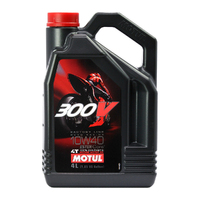 MOTUL 300V F/LINE ROAD RACING (10W 40)  4L  