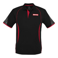 MOTUL TEAM POLO BLACK/RED S