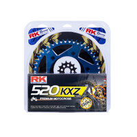 LITE PACK - RK CHAIN & SPR KIT BLUE 13/49 YZ250F 01-22