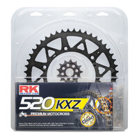 LITE PACK - RK CHAIN & SPR KIT BLACK 13/51 YZ250F 01-22