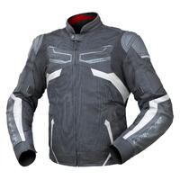 DRIRIDER MOTORCYCLE CLIMATE EXO 3 JACKET BLACK / WHITE 