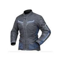 DRIRIDER APEX 5 AIRFLOW JACKET BLACK / ATLANTIC BLUE