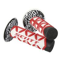 SCOTT DIAMOND GRIPS - RED/WHITE