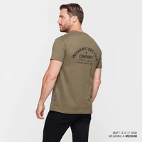 Indian Motorcycle Men's Established 1901 IMC T-Shirt - Khaki