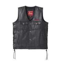 Indian Motorcycle Men's Western Vest - Black