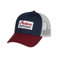 Indian Motorcycle Genuine Colourblock Trucker Cap