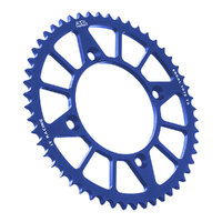 JT ALLOY RACELITE SPROCKET - 46T 428P - BLUE