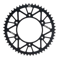 JT ALLOY RACELITE SPROCKET - 50T 520P - BLACK