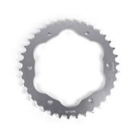 JT REAR ALLOY SPROCKET - SILVER - 38T 525P - 760 OR 770 ADAPTOR REQUIRED