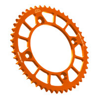 JT ALLOY RACELITE SPROCKET - 46T 428P - ORANGE