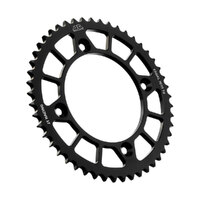 JT ALLOY RACELITE SPROCKET - 48T 428P - BLACK