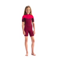 Jobe Boston 2mm Shorty Wetsuit Kids Hot Pink