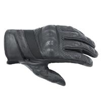 DRIRIDER TOUR AIR LEATHER GLOVES - BLACK