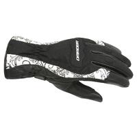 DRIRIDER VIVID 2 LADIES GLOVE - BLACK/WHITE