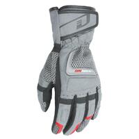 DRIRIDER VORTEX ADVENTURE MENS TEXTILE GLOVES - GREY