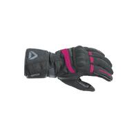 DRIRIDER ADVENTURE 2 LADIES GLOVES BLK/PNK