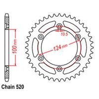 REAR SPROCKET - STEEL 45T 520P