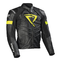 Difi Jacket Monza Blk/Yel 48 108044