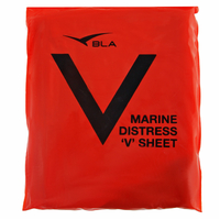 Marine Distress V-Sheet Orange PVC