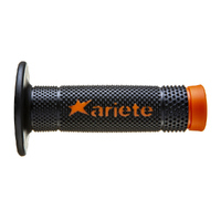 ARIETE HAND GRIPS - VULCAN - OFF ROAD - BLACK ORANGE : 02643-ARN