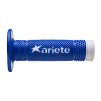 ARIETE HAND GRIPS - VULCAN - OFF ROAD - BLUE WHITE : 02643-BA