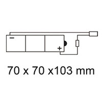 Z-NLA BATTERY 6N4C-1B : RS STD [4Ah] WAP CTN20 (DG8.2 - UN2796)