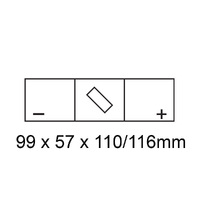 BATTERY 6N6-3B : RS STD [6AH] WAP CTN10 (DG8.2 - UN2796)