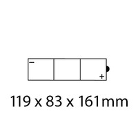 BATTERY B38-6A : RS STD [13AH] WAP CTN6 (DG8.2 - UN2796)