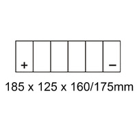 ROADSTAR, STD: 12N24-4 / T3 [24Ah] CTN2 (DG8.2 - UN2796)