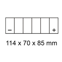 ROADSTAR, MF: CTX4L-BS / T4 [3Ah] CTN8 (DG8.2 - UN2796)