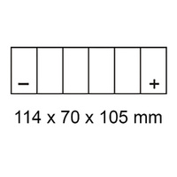 ROADSTAR, MF: CTX5L-BS / T4 [4Ah] CTN8 (DG8.2 - UN2796)