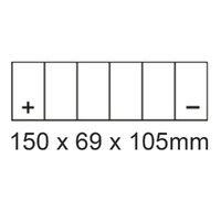 ROADSTAR, DCMF: DT9B-BS / CT9B-BS  [8Ah] CTN6 (DG8.2 - UN2796)