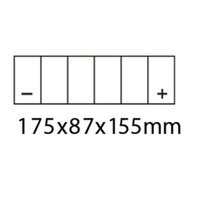 ROADSTAR, MTFH: CTX20HL-BS H/DUTY [18Ah] CTN4 (DG8.2 - UN2796)