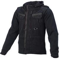 Macna Combat Motorcycle Zip Hoodie - Black