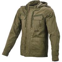 Macna Combat Motorcycle Zip Hoodie - Green