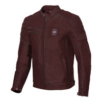 Merlin Alton II D3O® Leather Jacket Oxblood 40" M