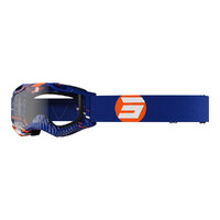 Shot Assault 2.0 Focus Goggles Navy/Orange Gloss