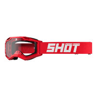 Shot Assault 2.0 Solid Goggles Solid Red Gloss