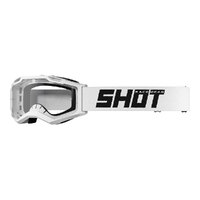 Shot Assault 2.0 Solid Goggles Solid White Gloss