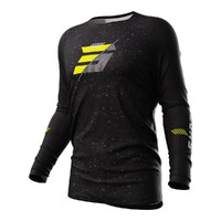 Shot Contact Jersey Speck Black/Neon Yellow S