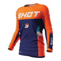 Shot Contact Jersey Tracer Neon Orange S