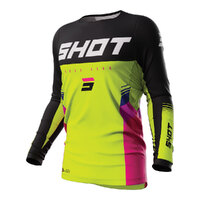 Shot Contact Jersey Tracer Neon Yellow M