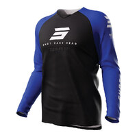 Shot Raw Jersey Escape Royal Blue S